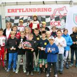 ADAC Kart Masters Kerpen Siegerehrung Bambini Rennen 1